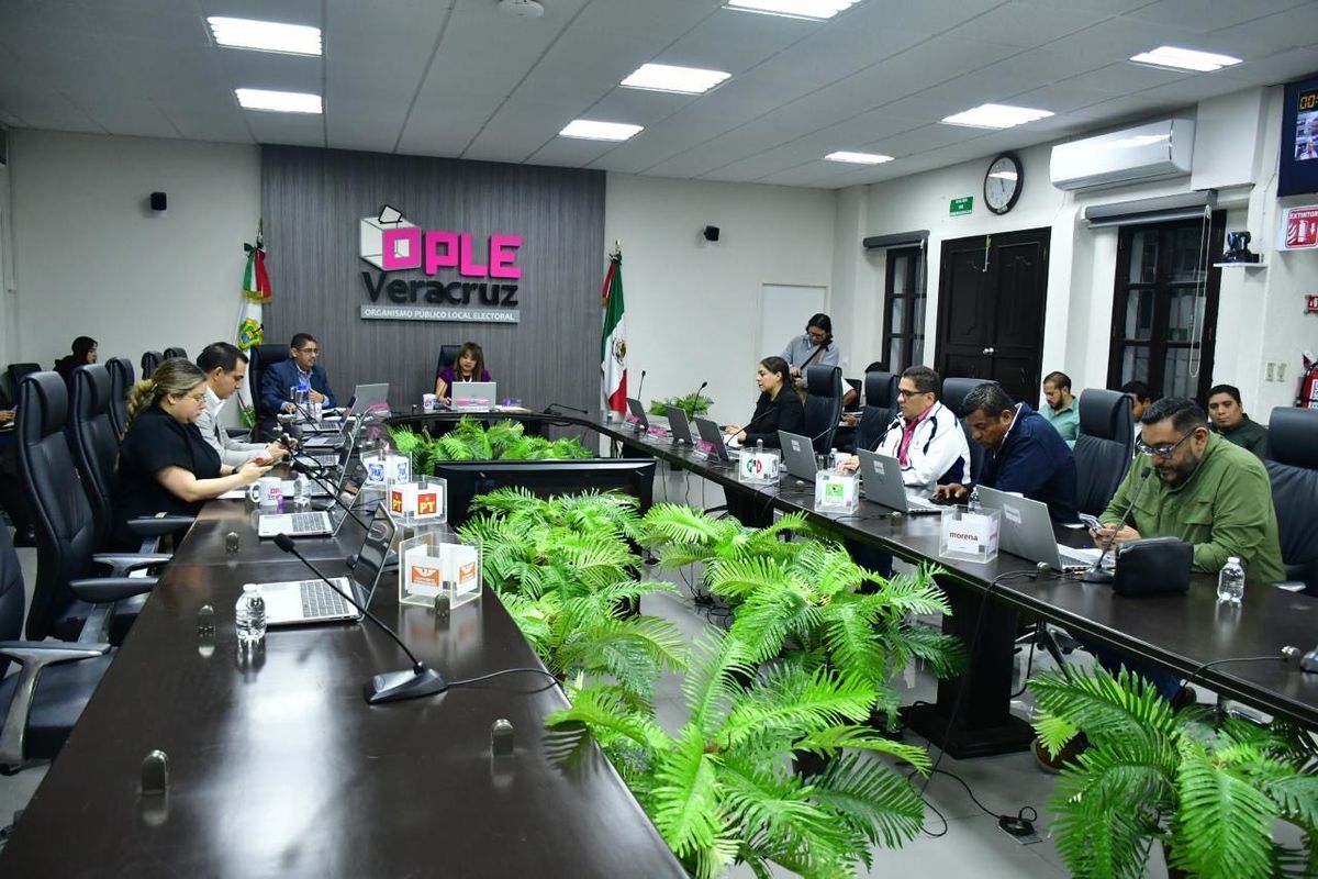 Acata OPLE Veracruz resolución del TEV; modifica constancias en cuatro municipios