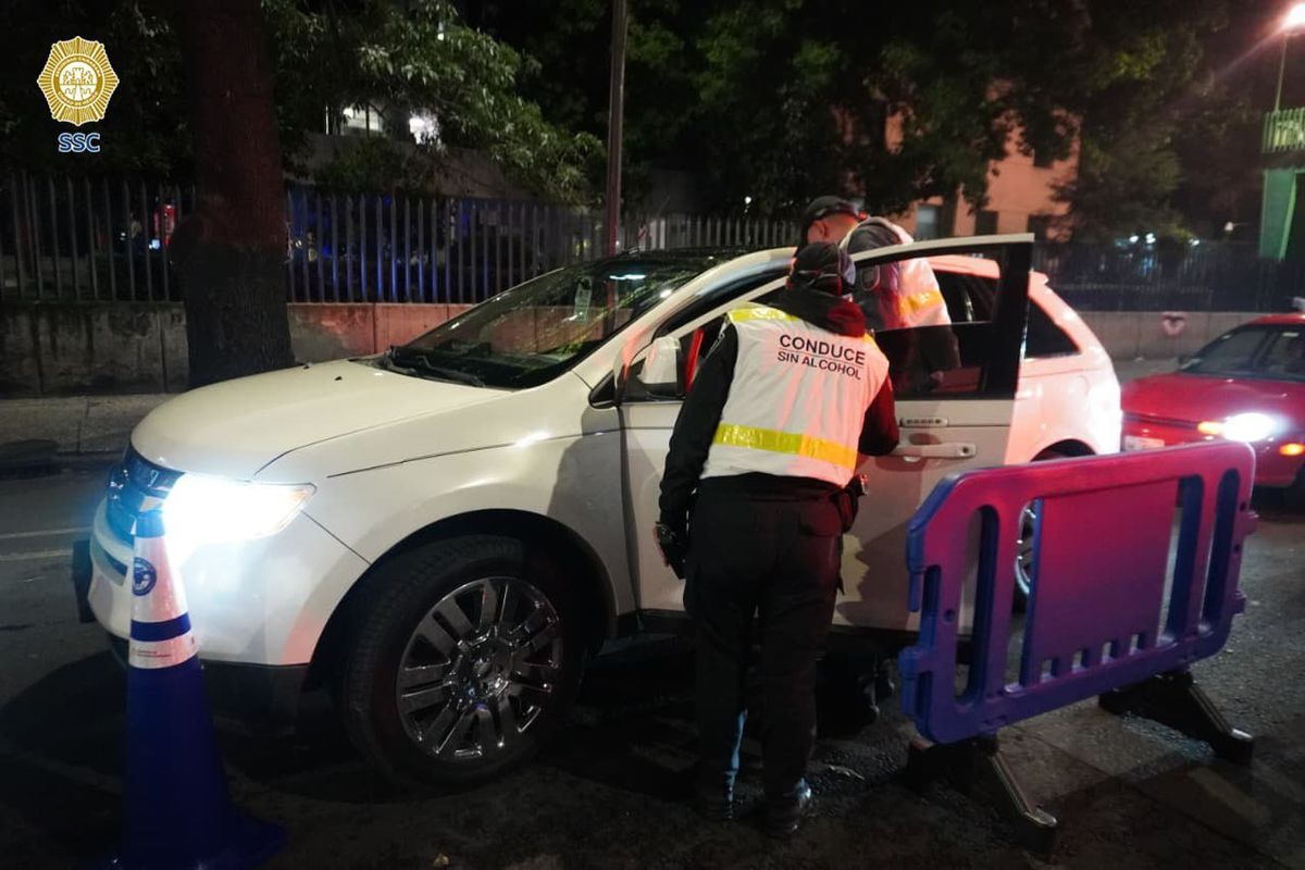 Detienen a 262 conductores en alcoholímetro durante fiestas patrias